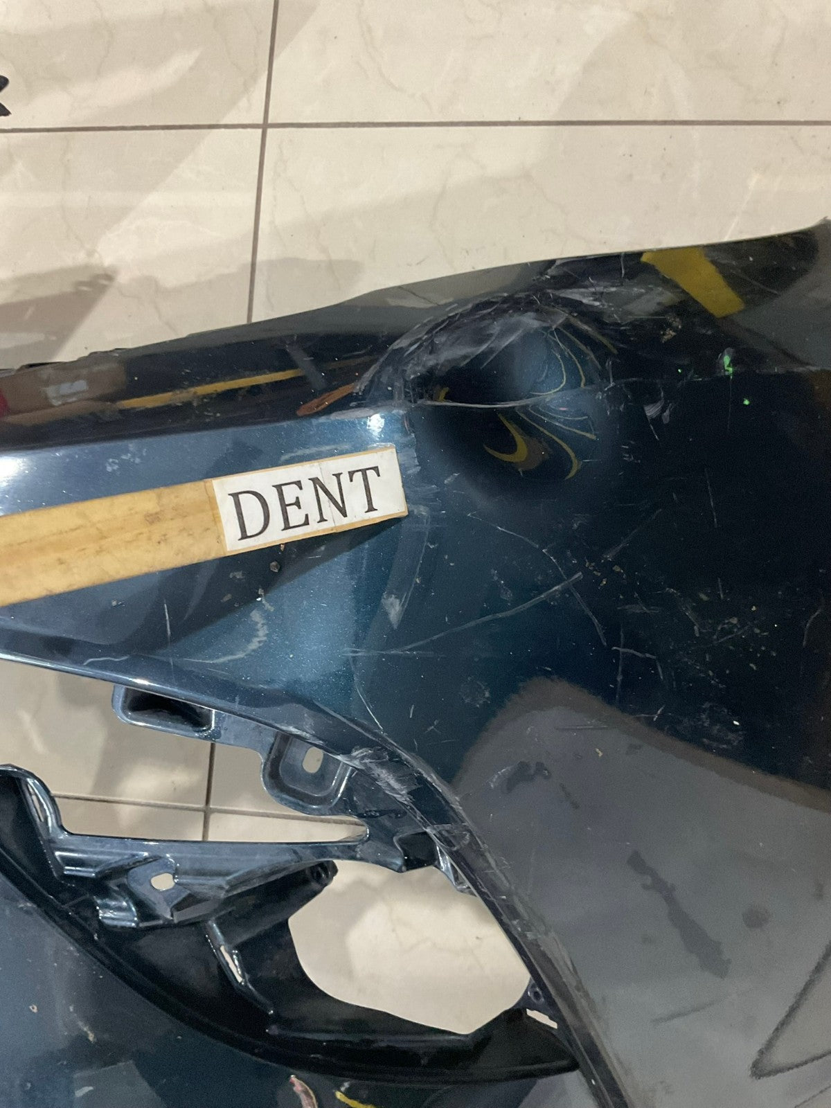 Front Bumper Cover Dark Blue 2018-2020 Toyota Camry Sport SE 52119+06E20 OEM