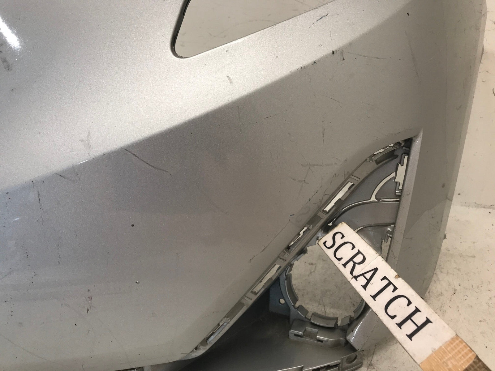 Front Bumper Cover Silver 2018-2021 GMC Terrain 1.5L 1.6L 2.0L 84248517 OEM