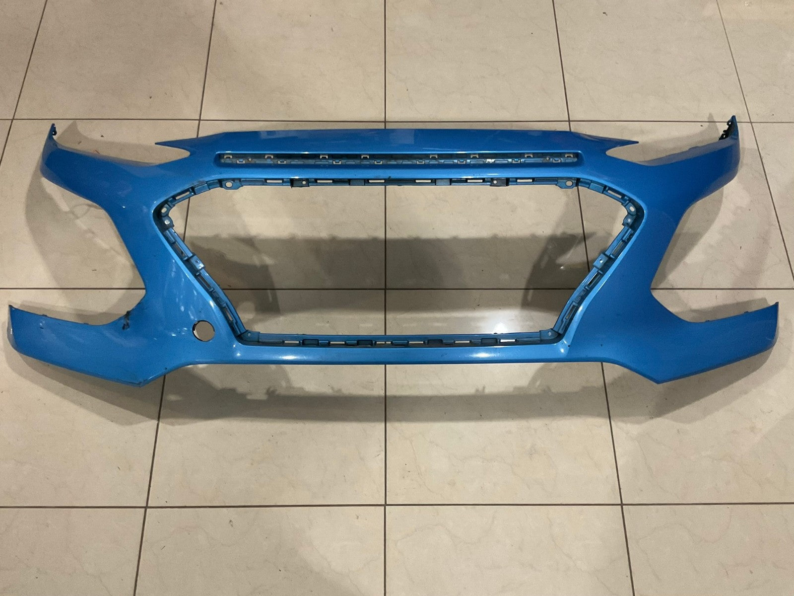 Front Upper Bumper Cover Blue 2018-2020 Hyundai Kona SE SEL 86511+j9000 OEM