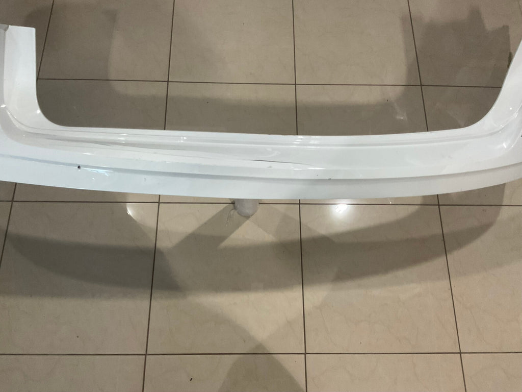 Rear Upper Bumper Cover White 2021 Volkswagen Atlas 3CN+807+421A OEM