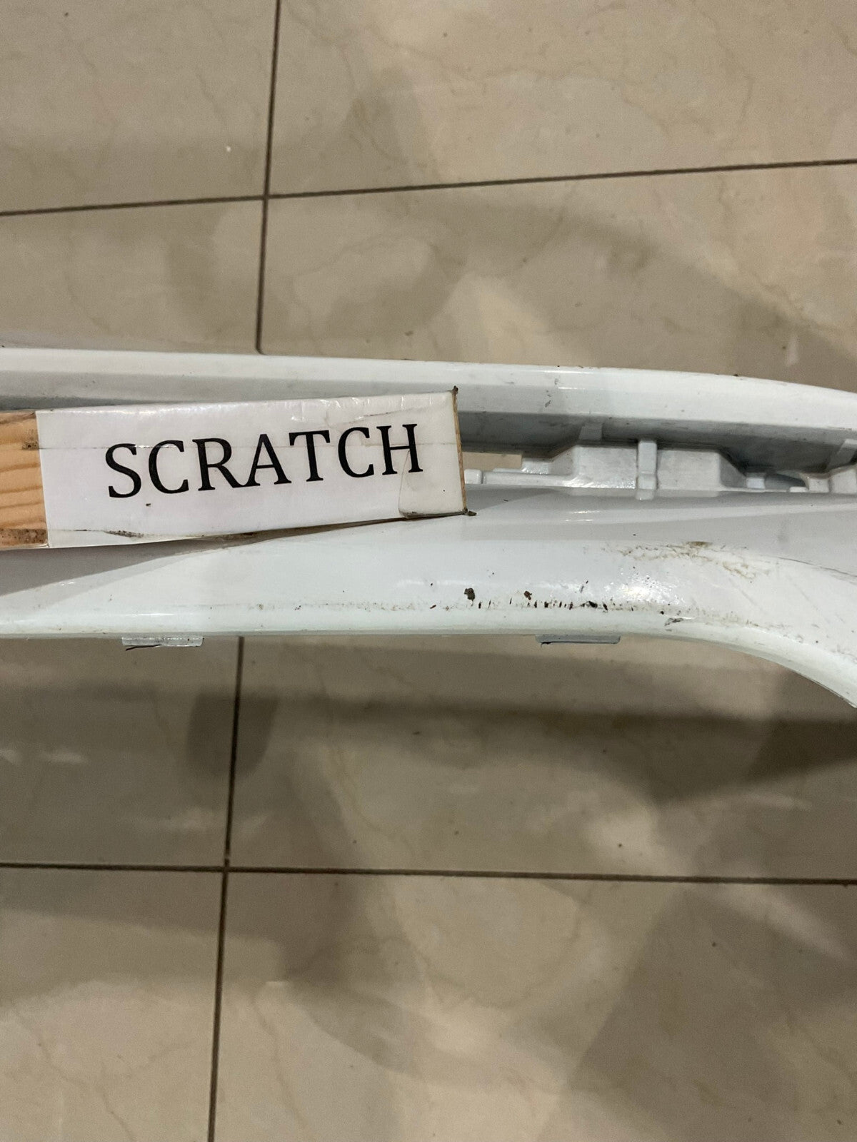 Front Bumper Cover White 2019-2022 Toyota RAV4 LE/XLE/Hybrid LE 52119+0R200 OEM