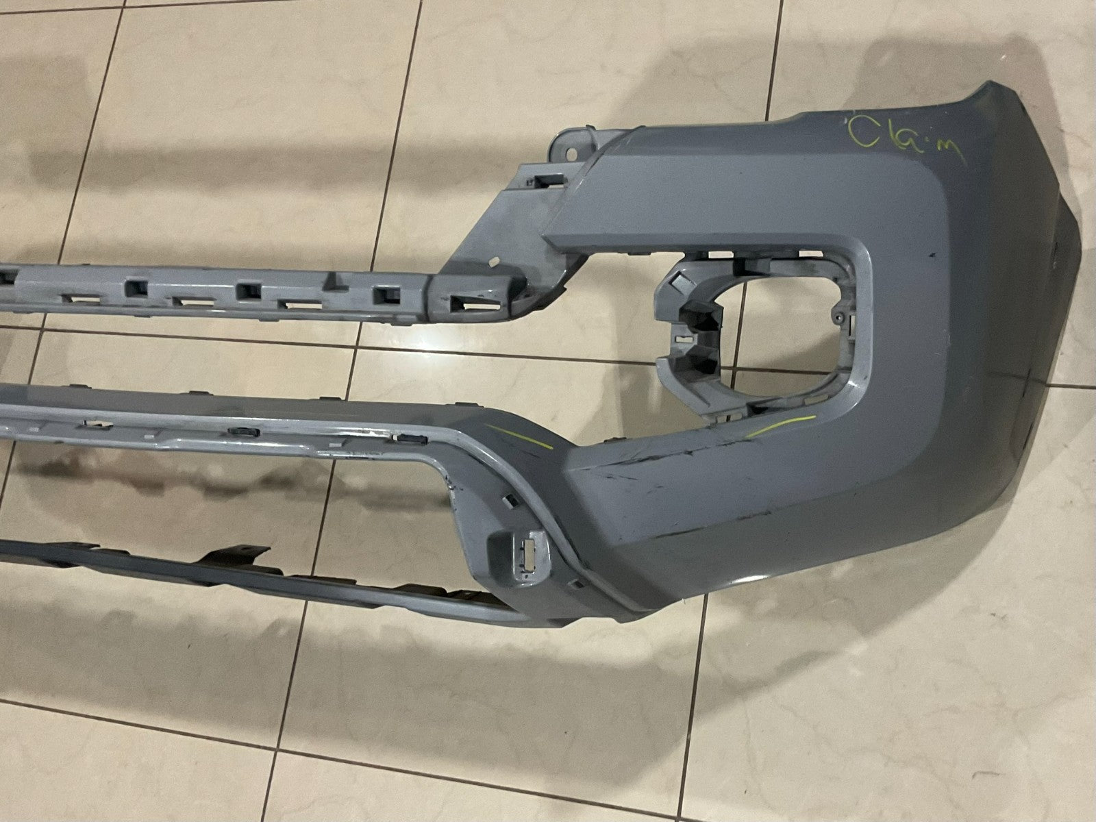 Front Bumper Cover Grey Toyota Tacoma SR SR5 Limited 2016-2019 52119+04240 OEM