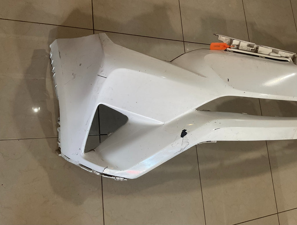 Front Bumper Cover White Toyota RAV4 2016-2018 52119+0r150 OEM