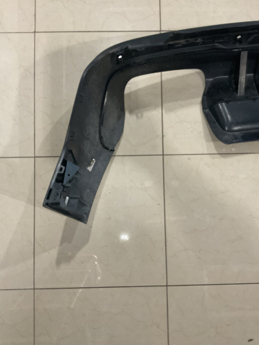 Rear Lower Bumper Cover Black 2021-2024 Chevrolet Tahoe CAPA