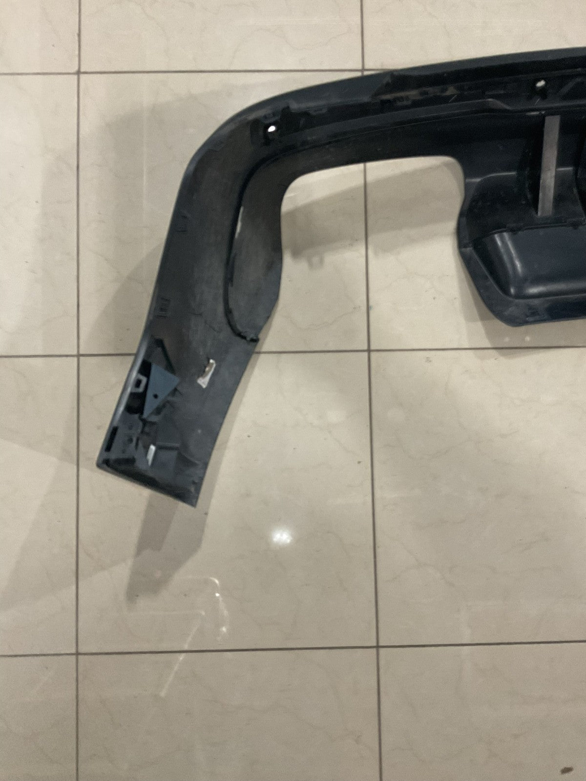 Rear Lower Bumper Cover Black 2021-2024 Chevrolet Tahoe CAPA