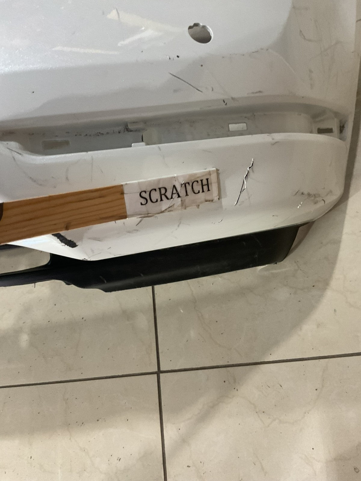 Front Bumper Cover White 2014-2023 Toyota 4Runner CAPA