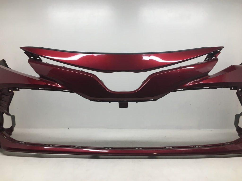 Front Bumper Cover Toyota Camry LE/XLE/Hybrid LE/Hybrid XLE w/o Sensors 18 OEM2