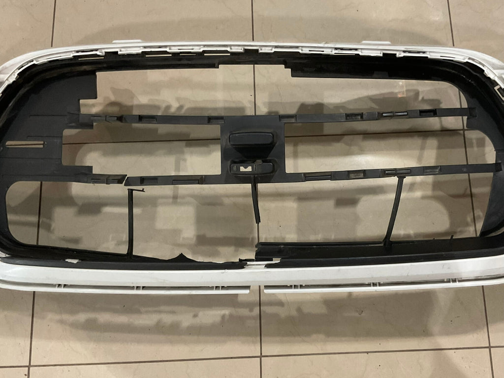 Front Upper Bumper Cover White/Black 15-19 Ford Transit-150 CK4117C778 OEM