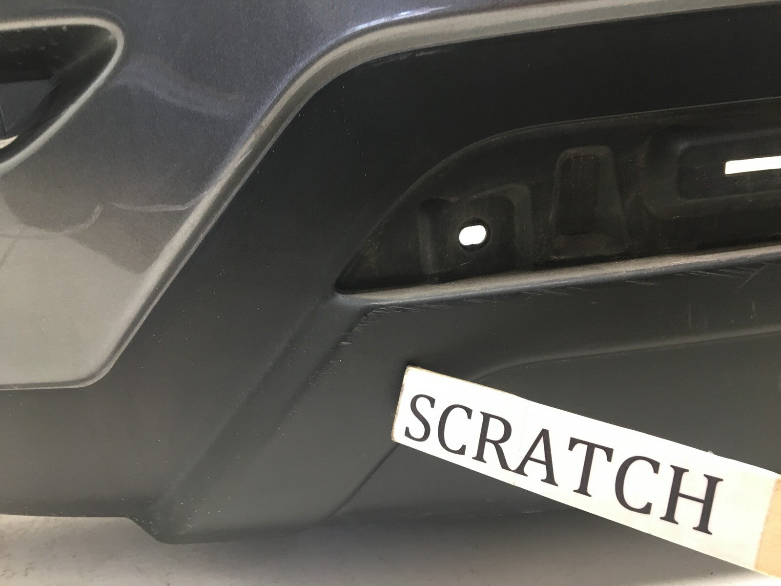 Rear Bumper Cover Nissan Pathfinder Platinum SV Hybrid w/o Sens Holes 13-16 OEM2
