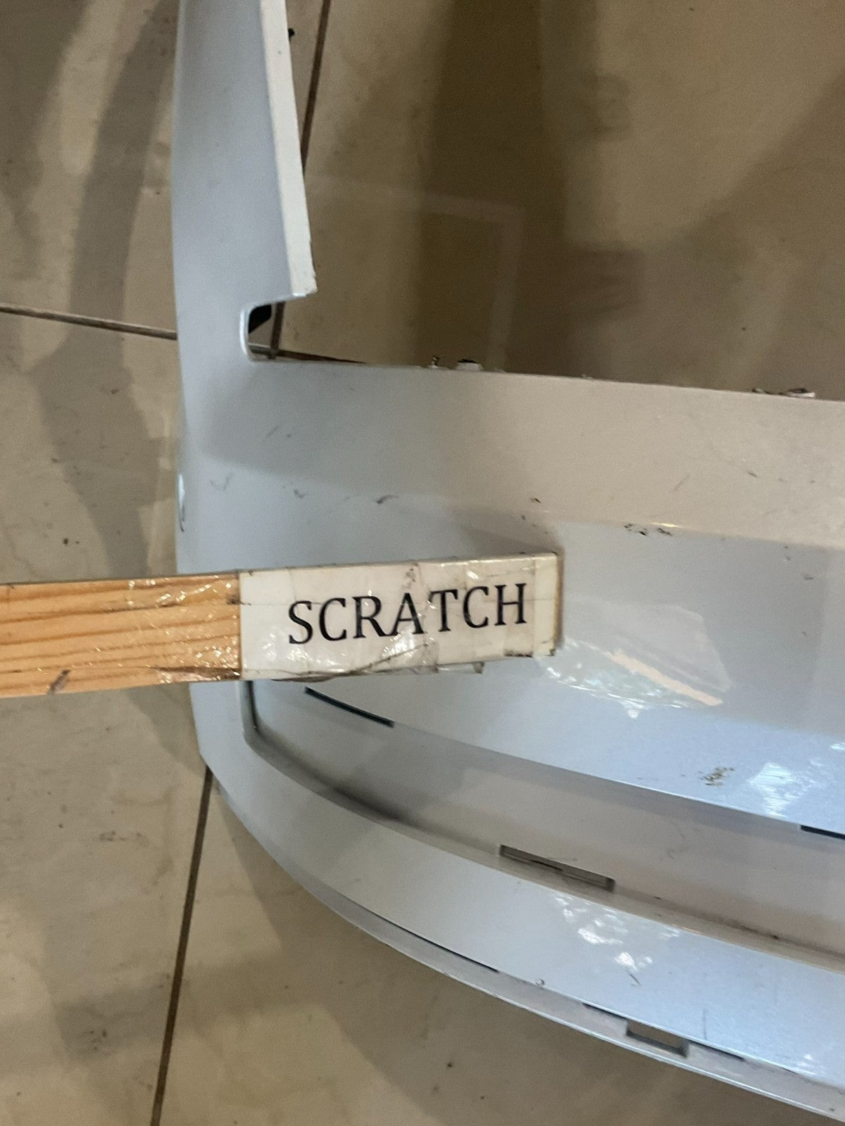 Front Bumper Cover White 2025 Cadillac Escalade 84966320 OEM