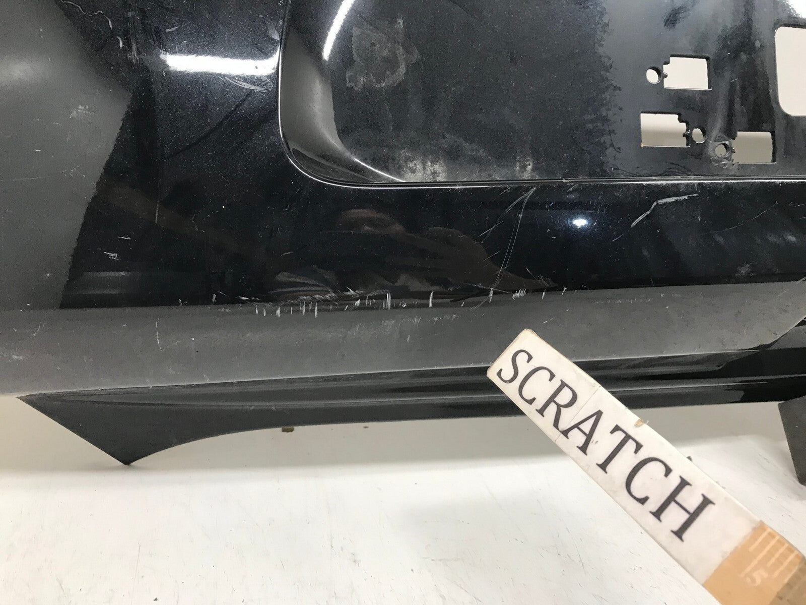 Rear Upper Bumper Cover Kia Soul Black 2014-2016 86611-B2100 OEM4