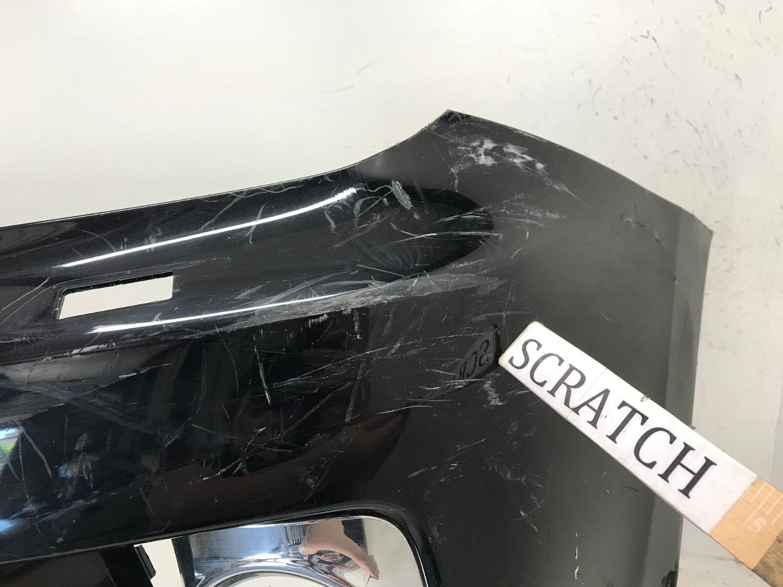 Front Bumper Cover Lexus LX570 Base w/Sensor Holes Black 13-15 52119-60K60 OEM2