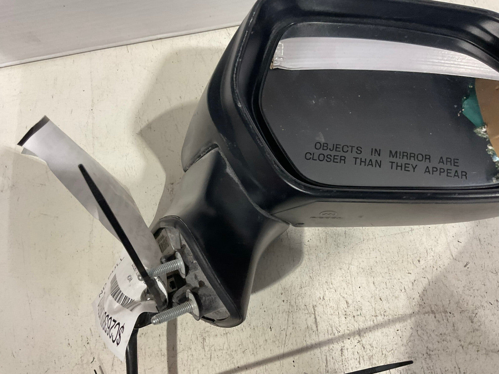 Mirror Right Passenger RH Black Toyota Camry 2018-2024 Turn Lamp CAPA