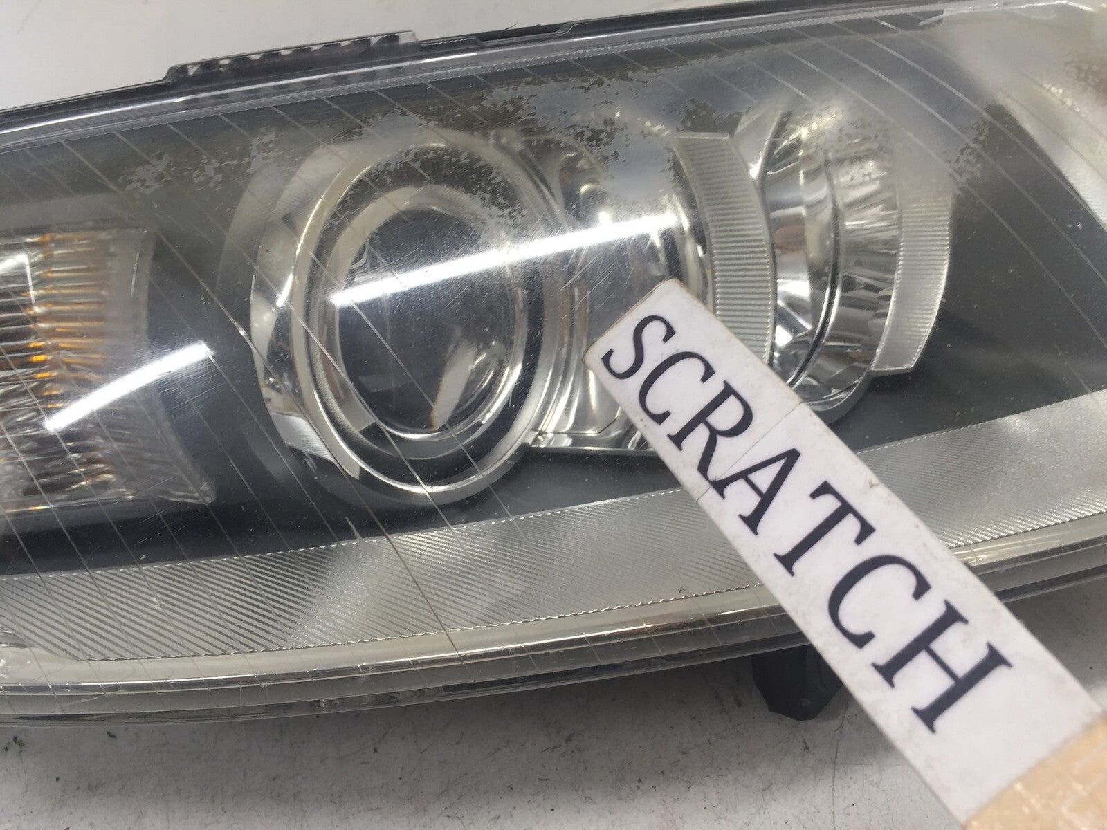 Xenon Hid Afs Headlight Damaged Passenger RH Audi A6 S6 C6 05-09 4F0941004BD OEM
