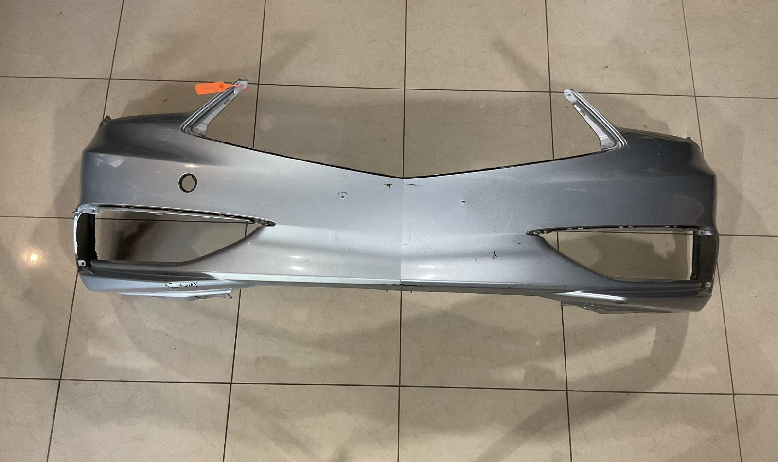 Front Bumper Cover Silver 2018 Acura TLX 71101+tz3+a500 OEM
