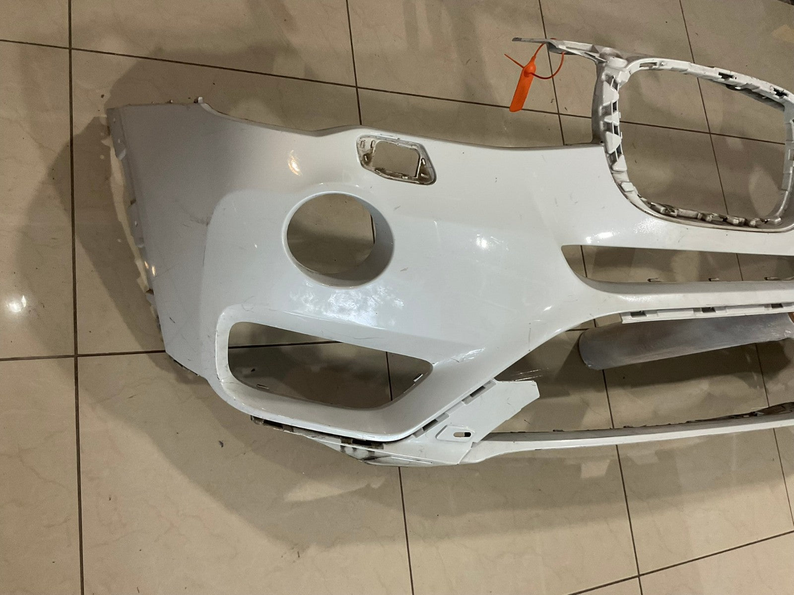 Front Bumper Cover White 2020 2021 2022 BMW X1 F48 CAPA