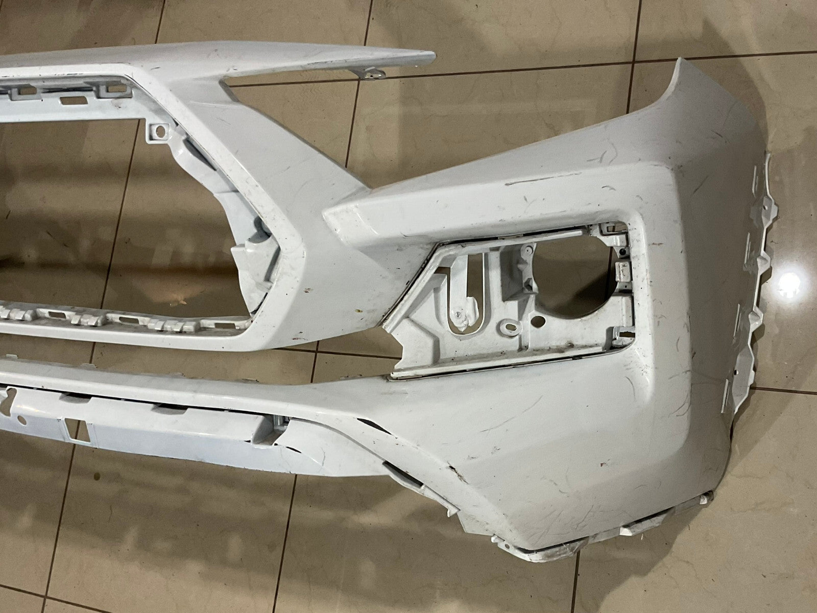 Front Bumper Cover White 2019-2023 Toyota RAV4 Adventure/TRD 52119-0R020 OEM