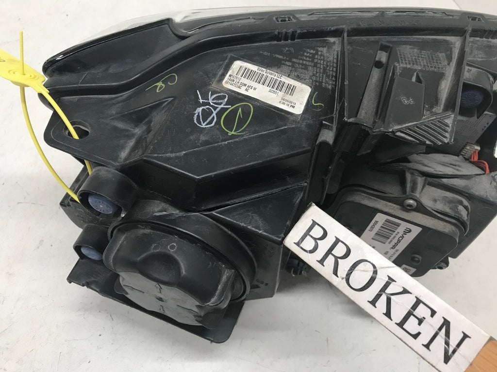 Headlight Damaged Left Driver LH Jeep Grand Cherokee 2016-2021 68144703AC OEM