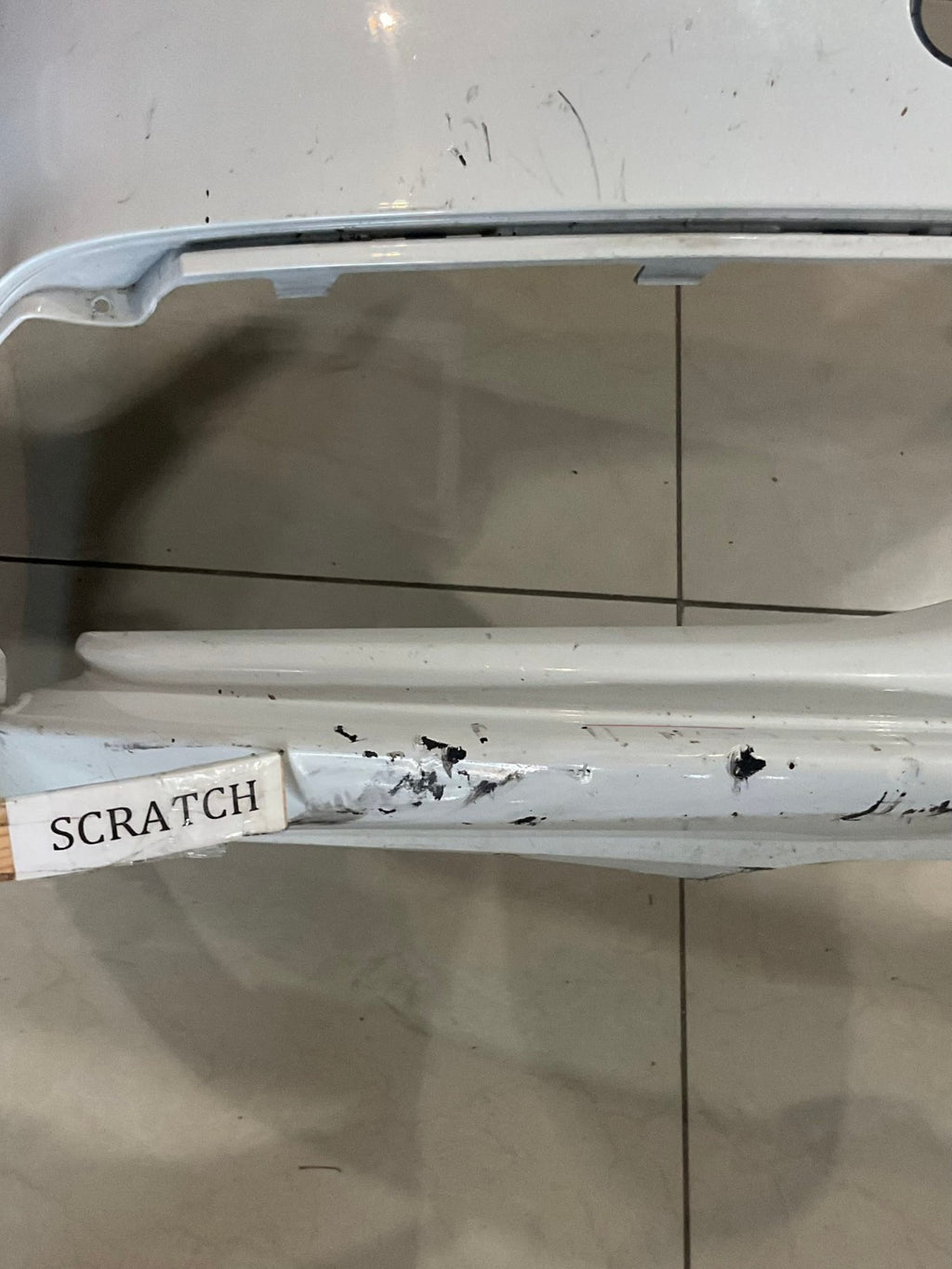 Front Bumper Cover White 2018 2019 2020 Acura TLX 71101+TZ3+A200 OEM