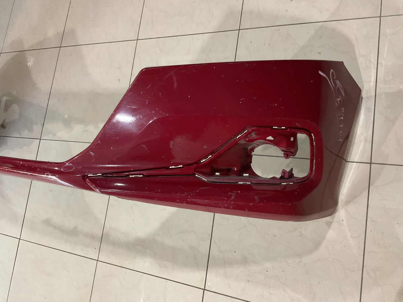 Front Bumper Cover Red 2021 2022 Honda Accord 71101tva+5000 OEM