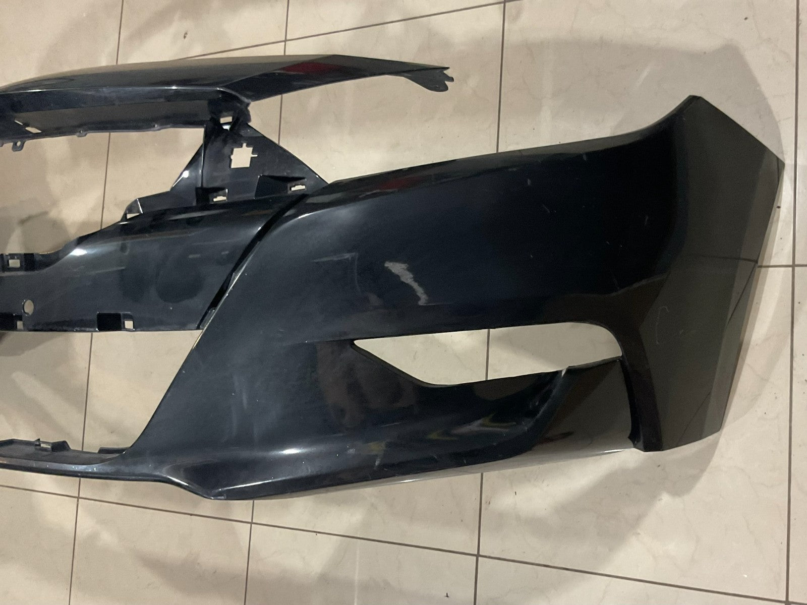 Front Bumper Cover Black 2016-2018 Nissan Maxima CAPA