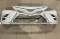 Front Bumper Cover White Toyota Camry SE XSE Hybrid SE 2018 2019 52119+06e20 OEM