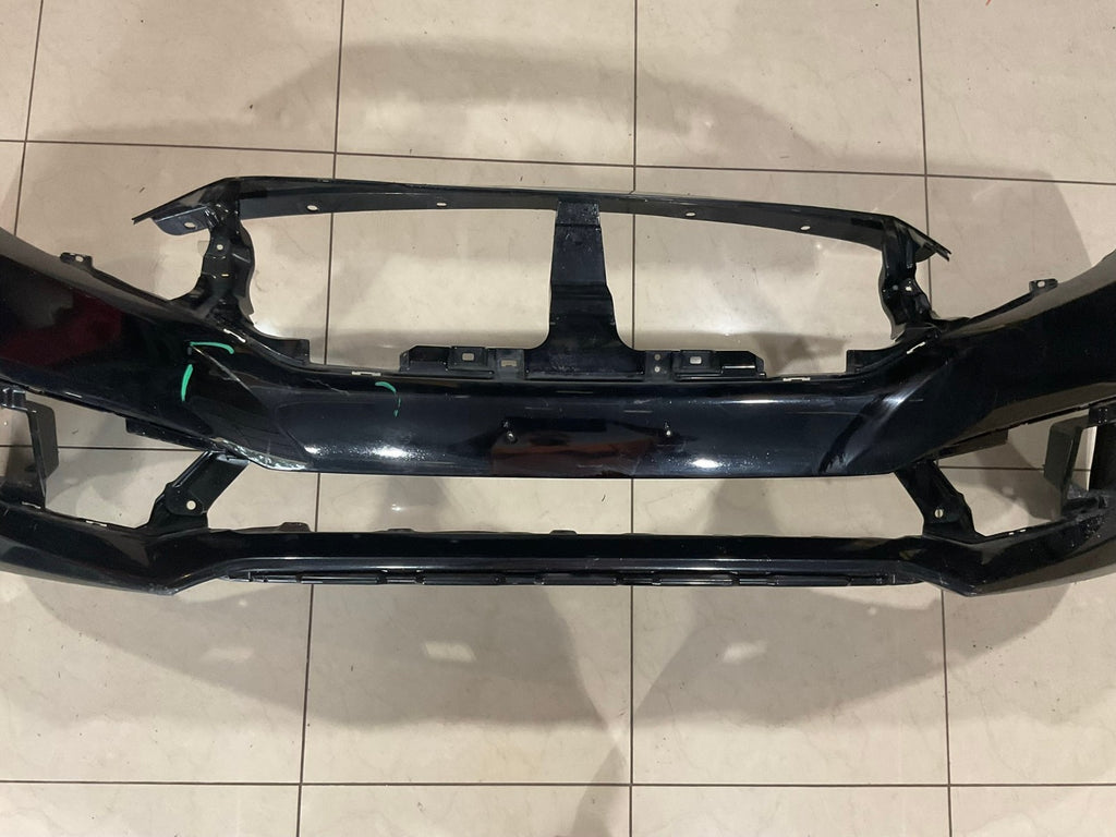 Front Bumper Cover Black 2019-2021 Honda Civic 71101+tba+a500 OEM