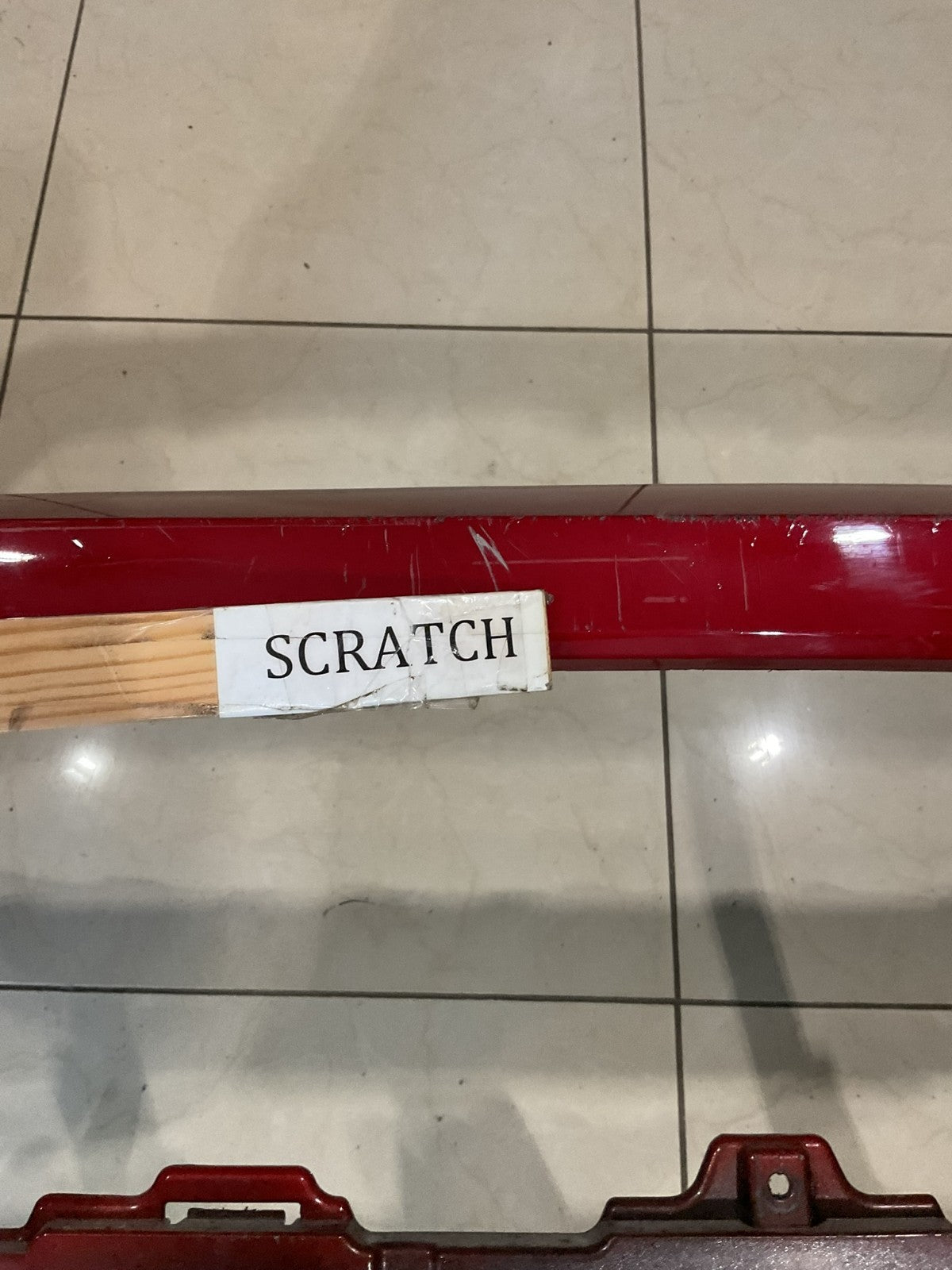 Front Bumper Cover Red 2024 2025 Toyota Tacoma 52119+ak010 OEM