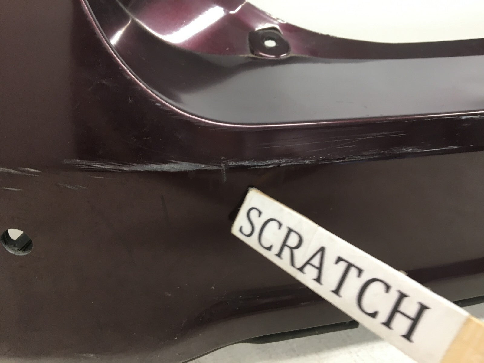 Rear Upper Bumper Cover Ford Edge SE SEL Limited Sport w/Sensor Holes 11-14 OEM2