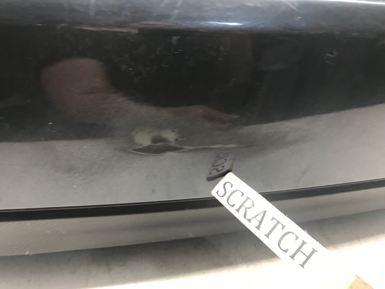 Rear Bumper Cover Gray Toyota Corolla 2014-2018 52159-02A10 OEM
