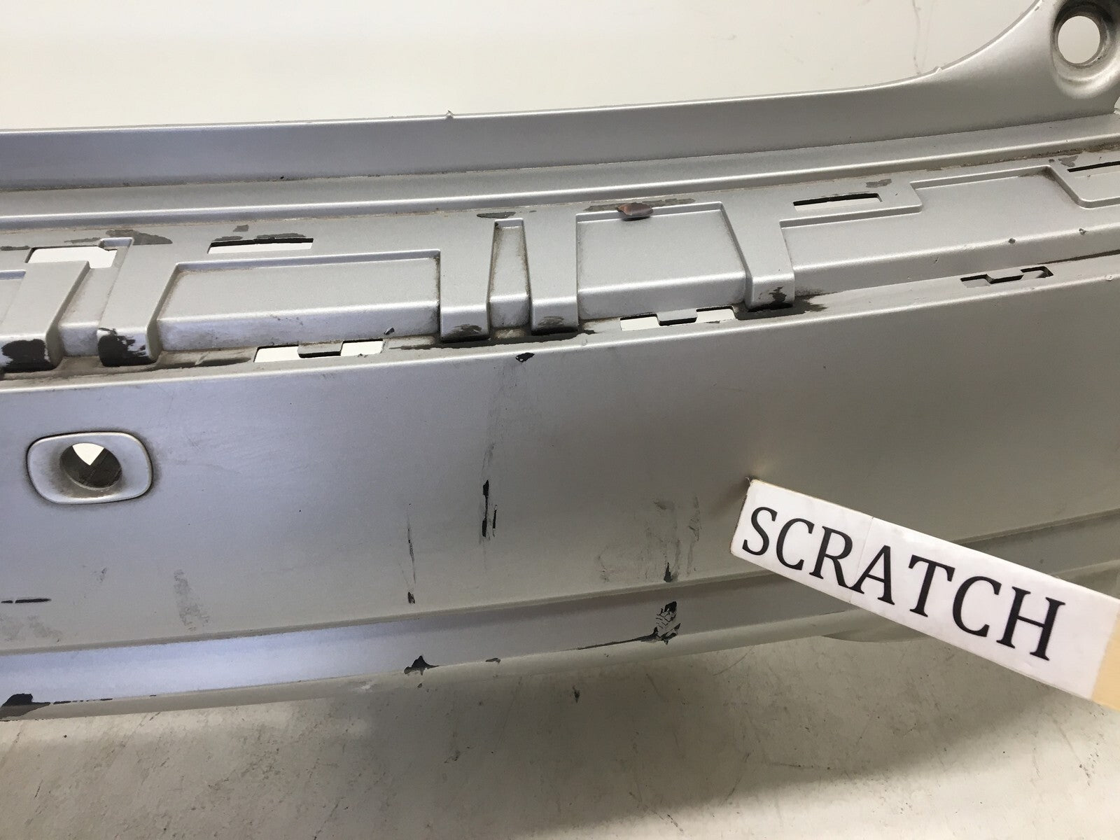 Rear Bumper Cover Buick Enclave Base CX CXL w/Sensor Holes 2008-2012 OEM