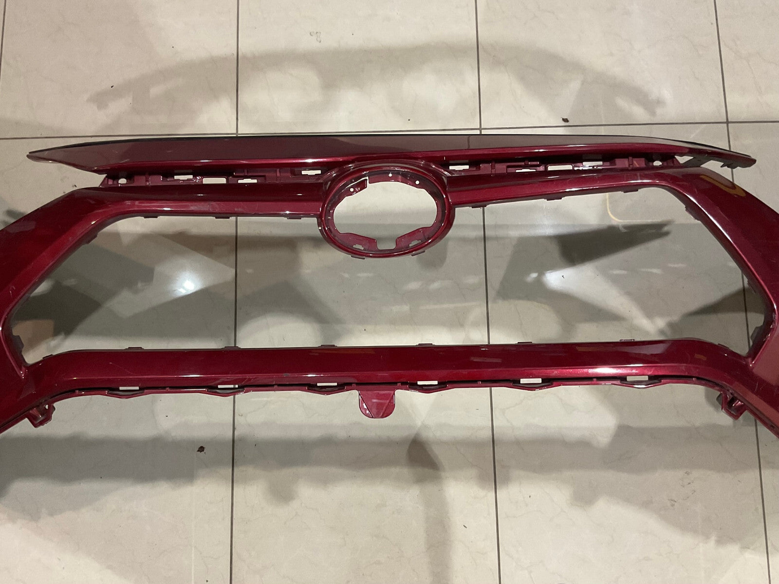 Front Bumper Cover Red Toyota RAV4 2019-2021 52119-0R200 OEM