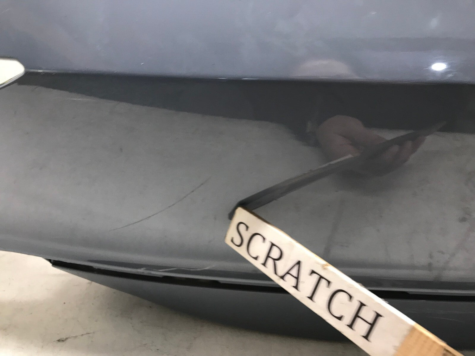 Rear Bumper Cover Gray Honda Accord EX EX L Hybrid 2018 2019 71501-TVA-A000 OEM