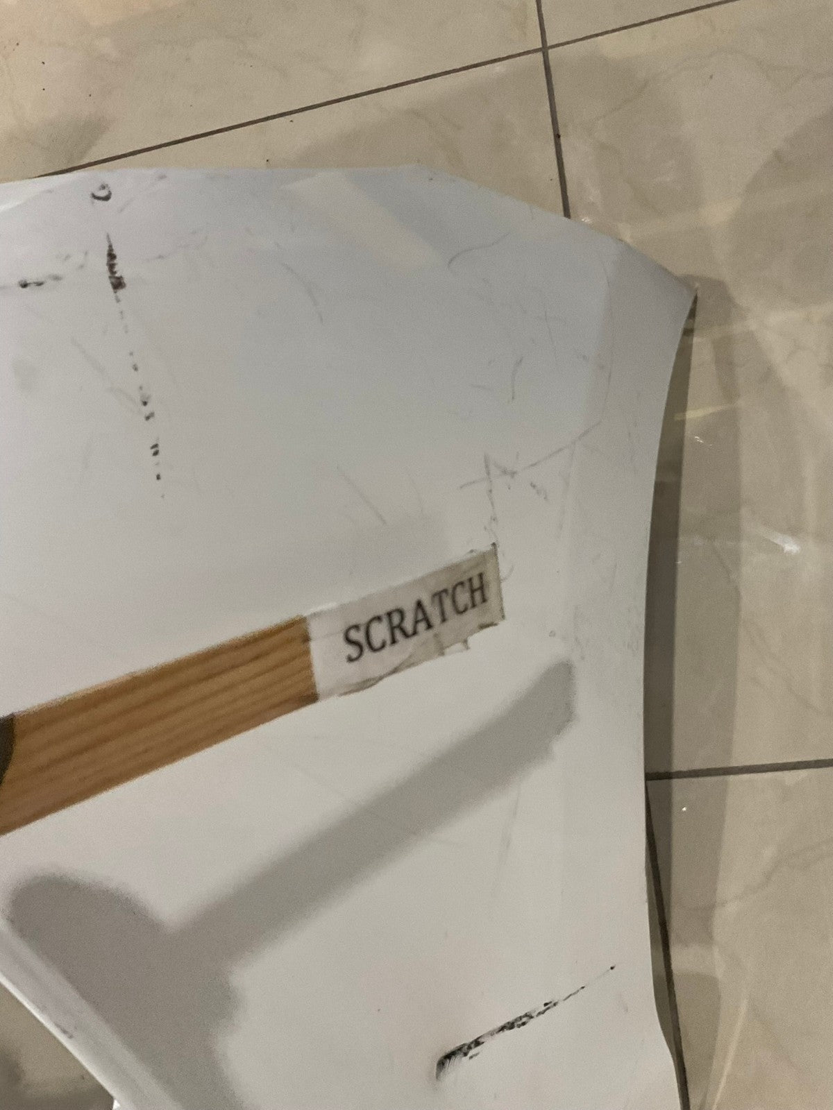 Front Bumper Cover White 2018-2020 Toyota Camry SE XSE 52119+06E20 OEM