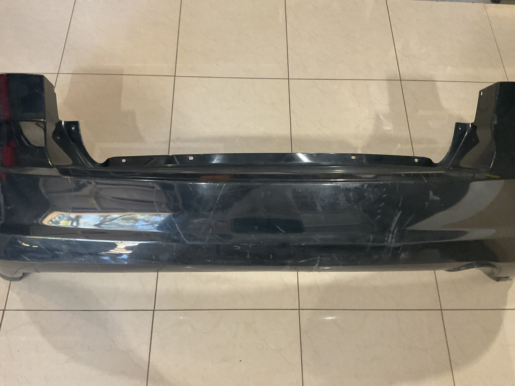 Rear Bumper Cover Black 2011-2018 Dodge Journey CAPA