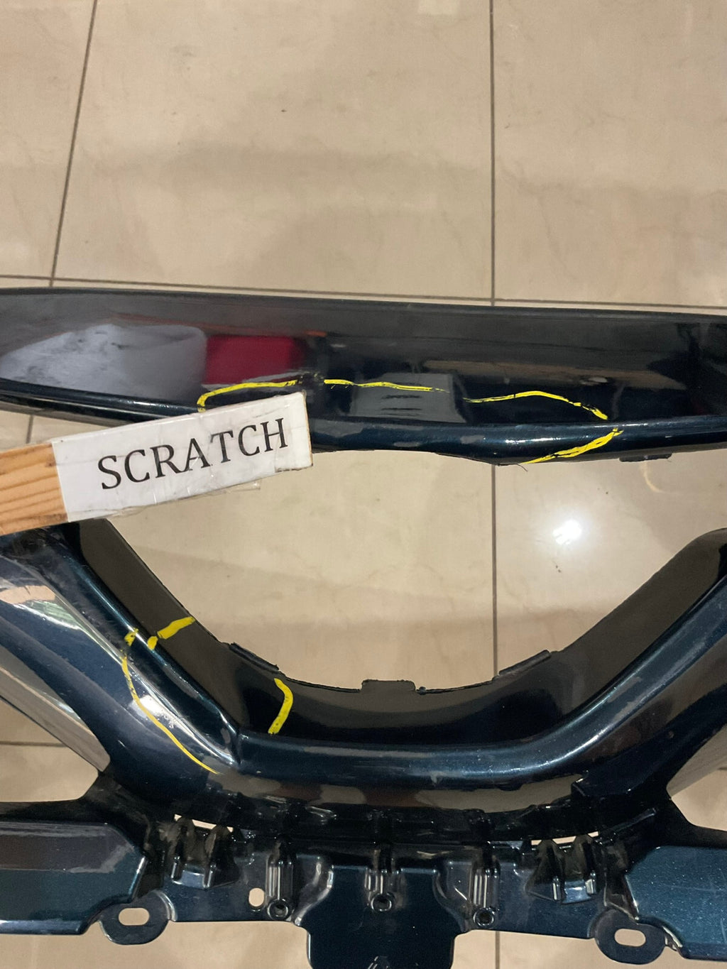 Front Bumper Cover Blue 2021-23 Toyota Camry SE/XSE/Hybrid SE 52119+06E20 OEM