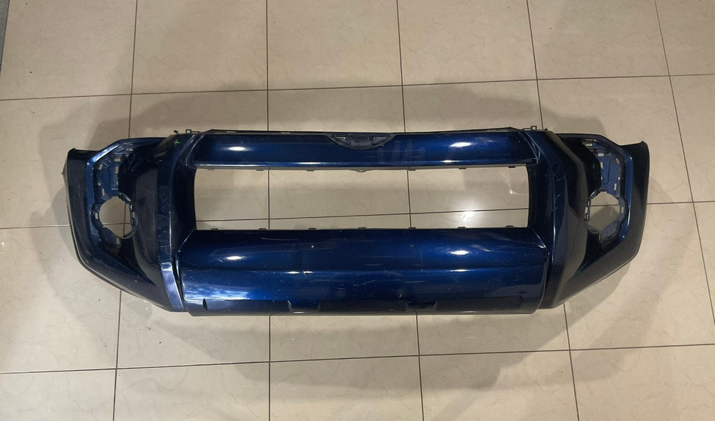 Front Bumper Cover Blue 14-18 Toyota 4Runner SR5/Trail/TRD Pro 52119+35130 OEM