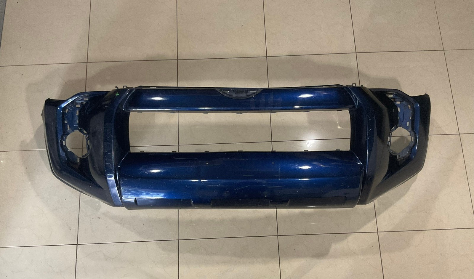 Front Bumper Cover Blue 14-18 Toyota 4Runner SR5/Trail/TRD Pro 52119+35130 OEM