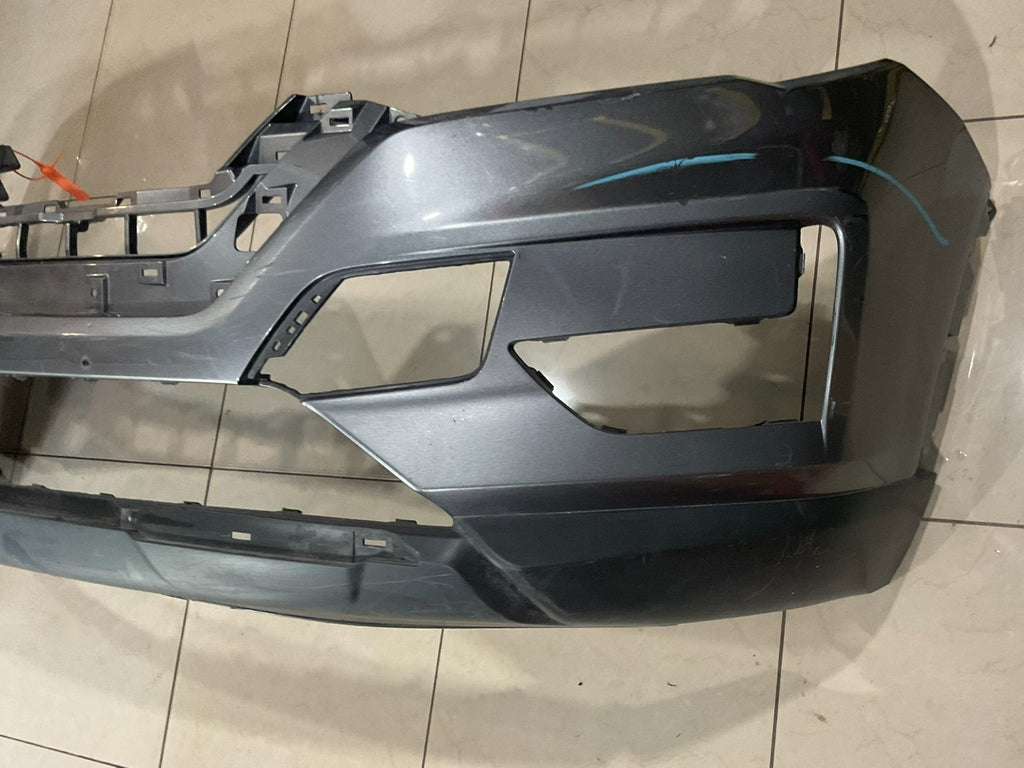 Front Bumper Cover Grey Nissan Rogue S SL SV SV Hybrd 17-19 62022+6fl0h OEM