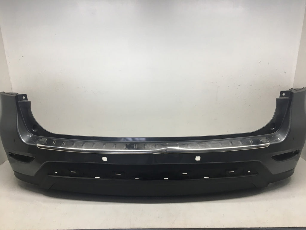 Rear Bumper Cover Nissan Pathfinder Platinum SV Hybrid w/o Sens Holes 13-16 OEM2