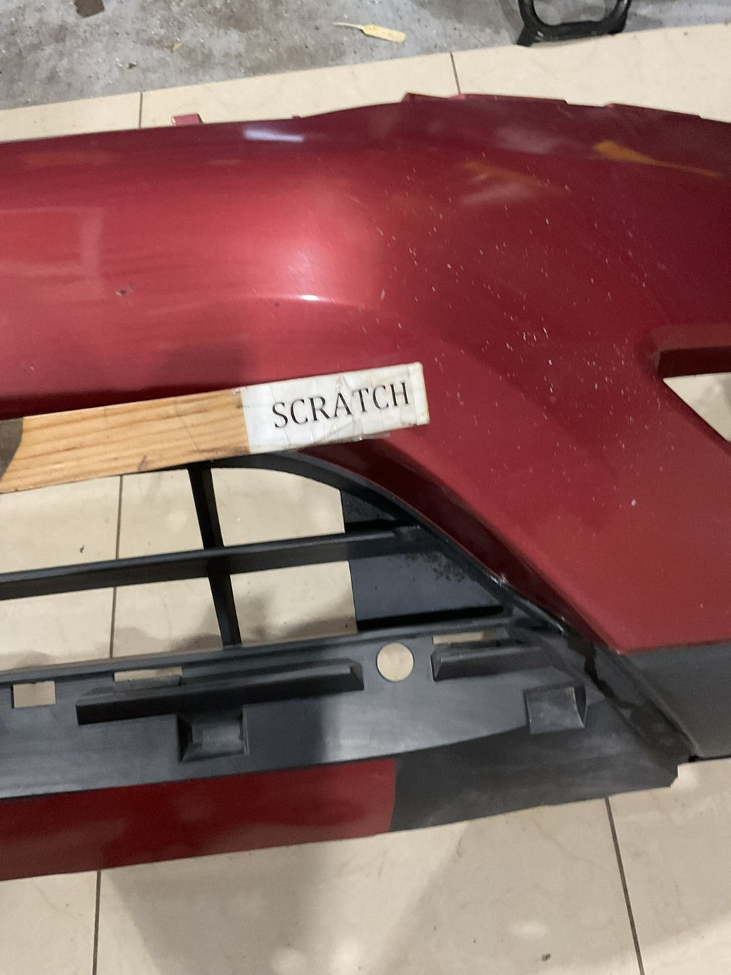 Front Bumper Cover Red Nissan Pathfinder S SL SV 2013-2016 62022+3ka0a OEM