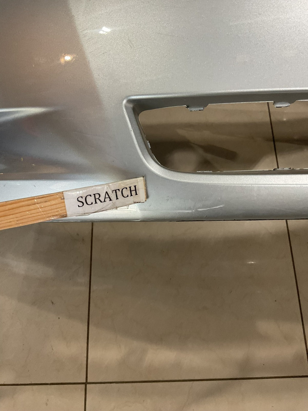 Front Bumper Cover Silver 2021-2024 Toyota Camry 52119+06230 OEM