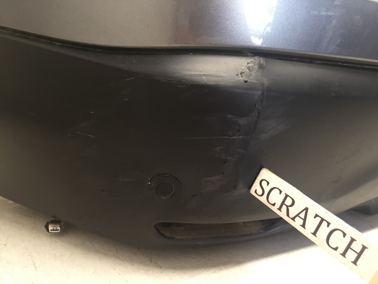 Rear Bumper Cover Nissan Rogue Sport S SL SV w/Sensor Holes 2017 2018 OEM2