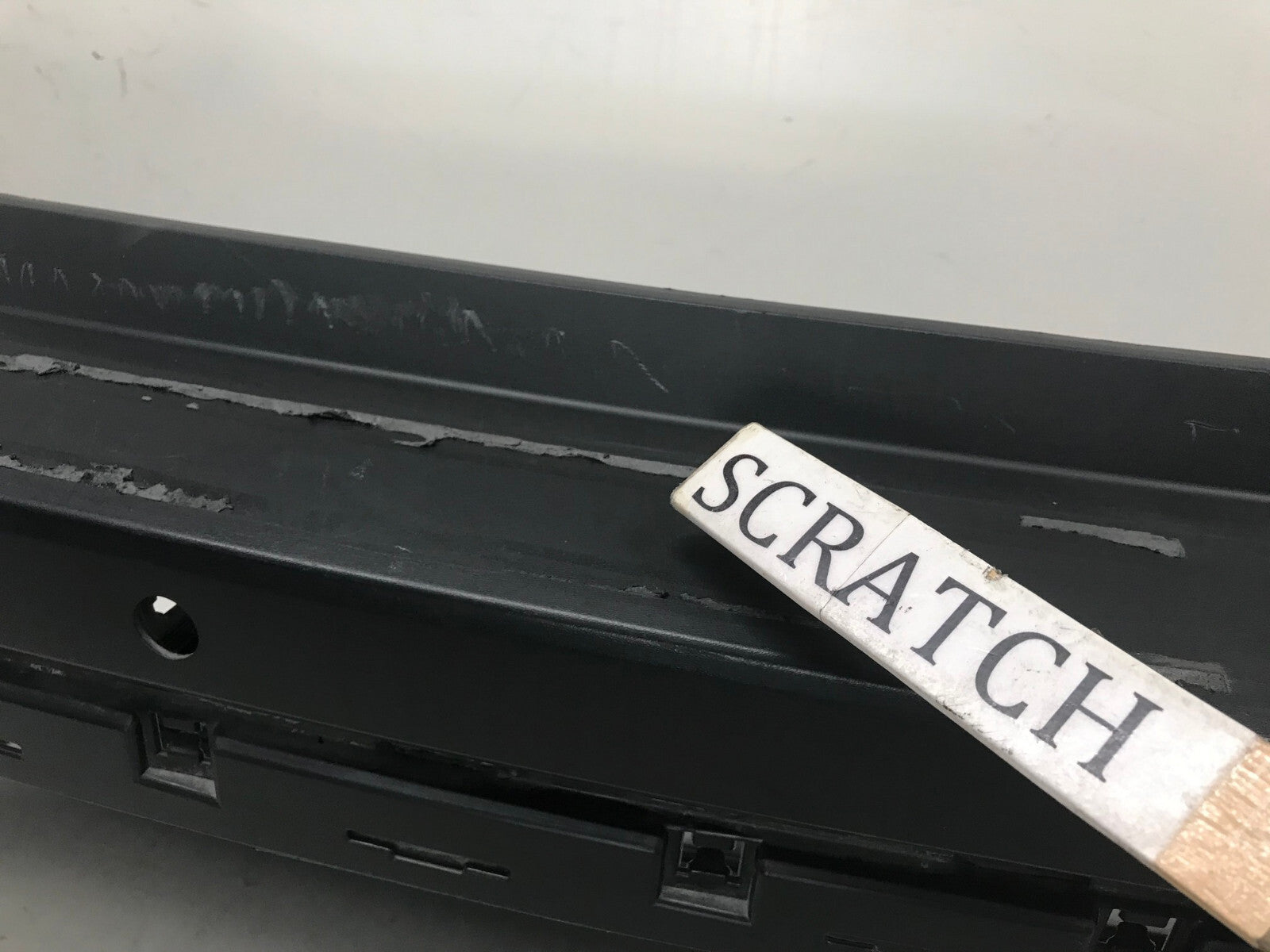 Rear Lower Bumper Cover Black Nissan Rogue 22 23 w/Sensor Holes 850B0-6RR0C OEM