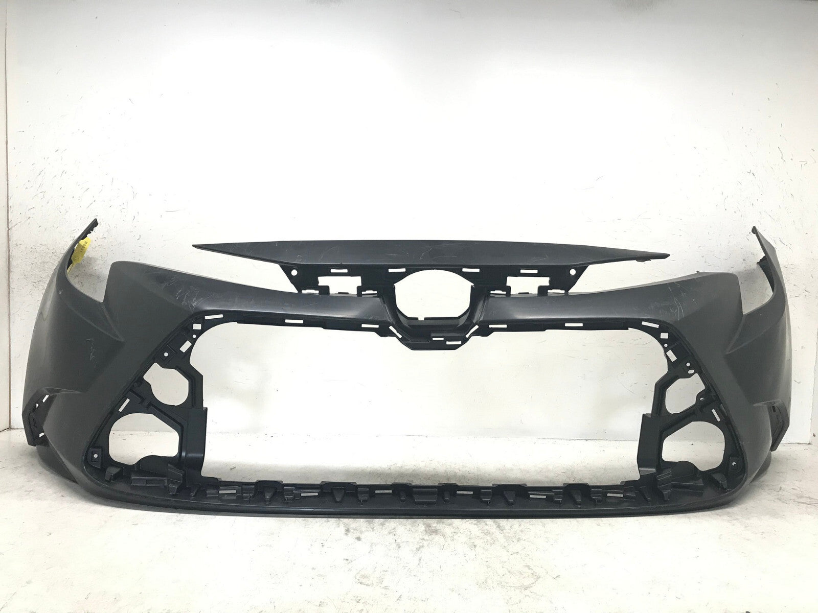 Front Bumper Cover Black 2020 2021 Toyota Corolla Sedan L/LE/XLE/Hybrid OEM