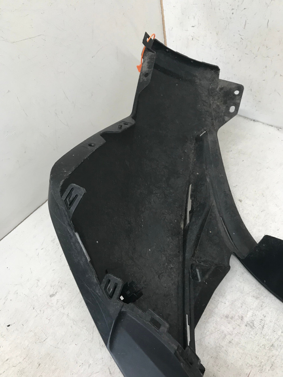 Rear Bumper Cover Black 2021-2022 Nissan Rogue Sport S/SV/SL w/Sensor Holes OEM