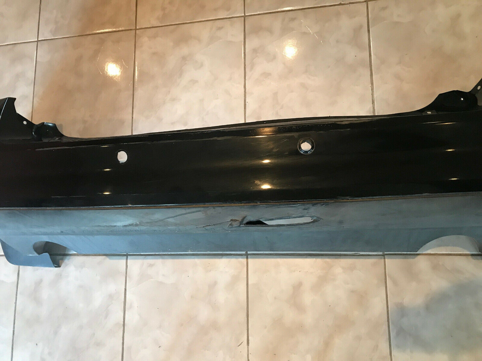 Rear Bumper Upper and Lower Ford Edge SE/SEL/Ltd/Sport w/Snr Hols 11-14 OEM