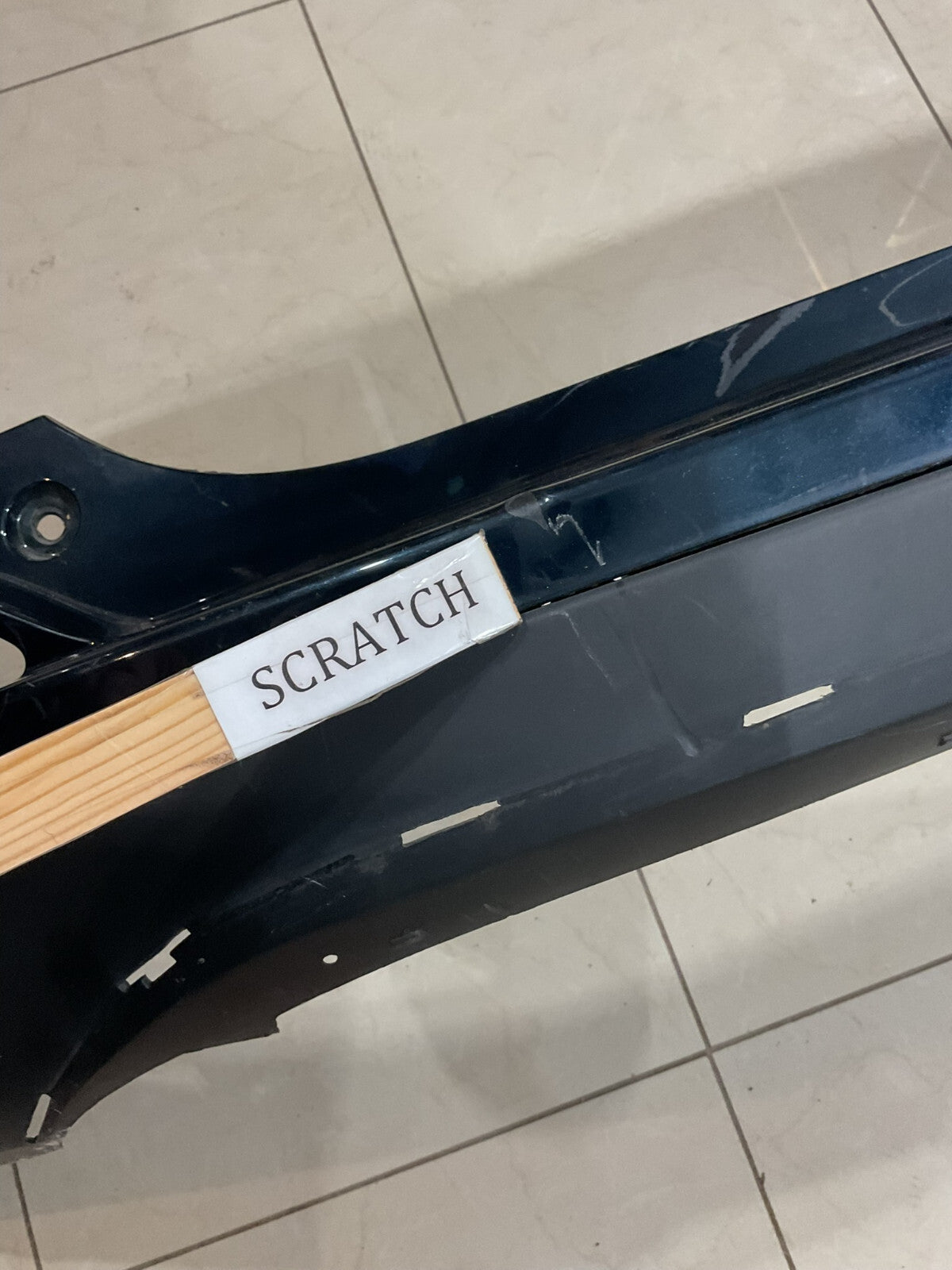 Rear Bumper Cover Blue Toyota RAV4 2016 2017 2018 52159-0R120 OEM