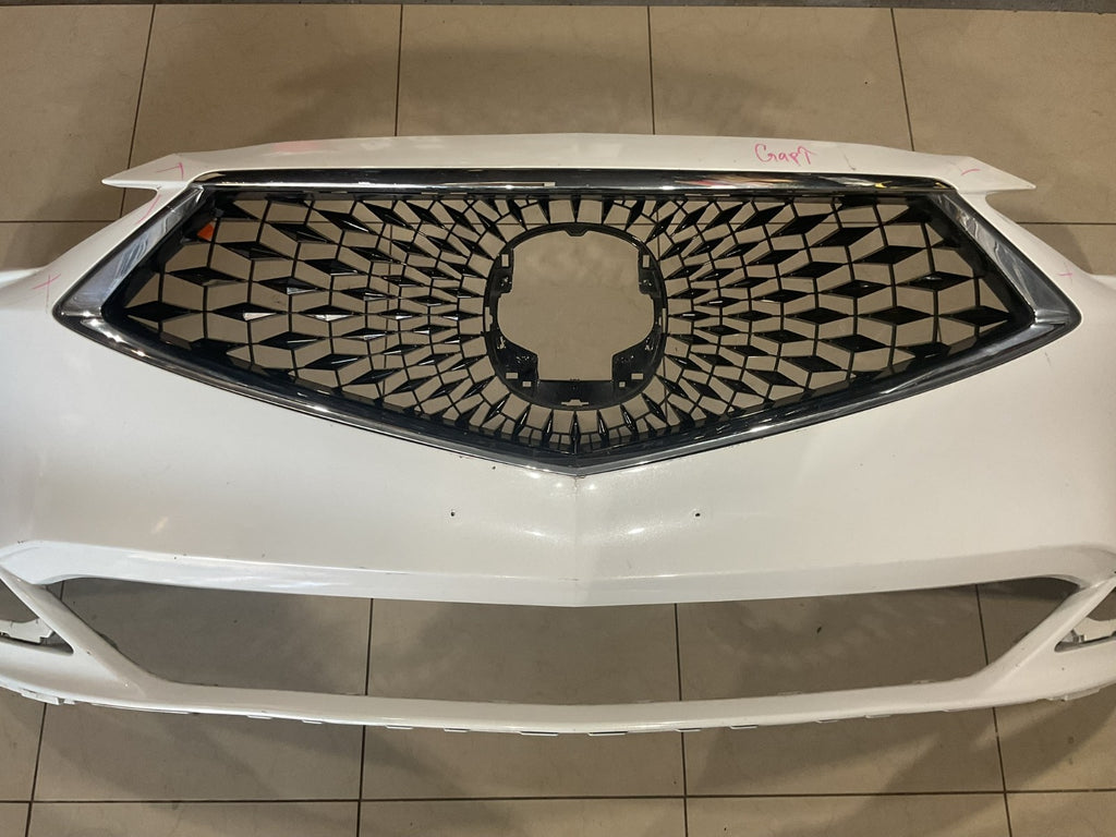Front Bumper LOCAL White 2021-2023 Acura MDX 71101+tya+a000 OEM