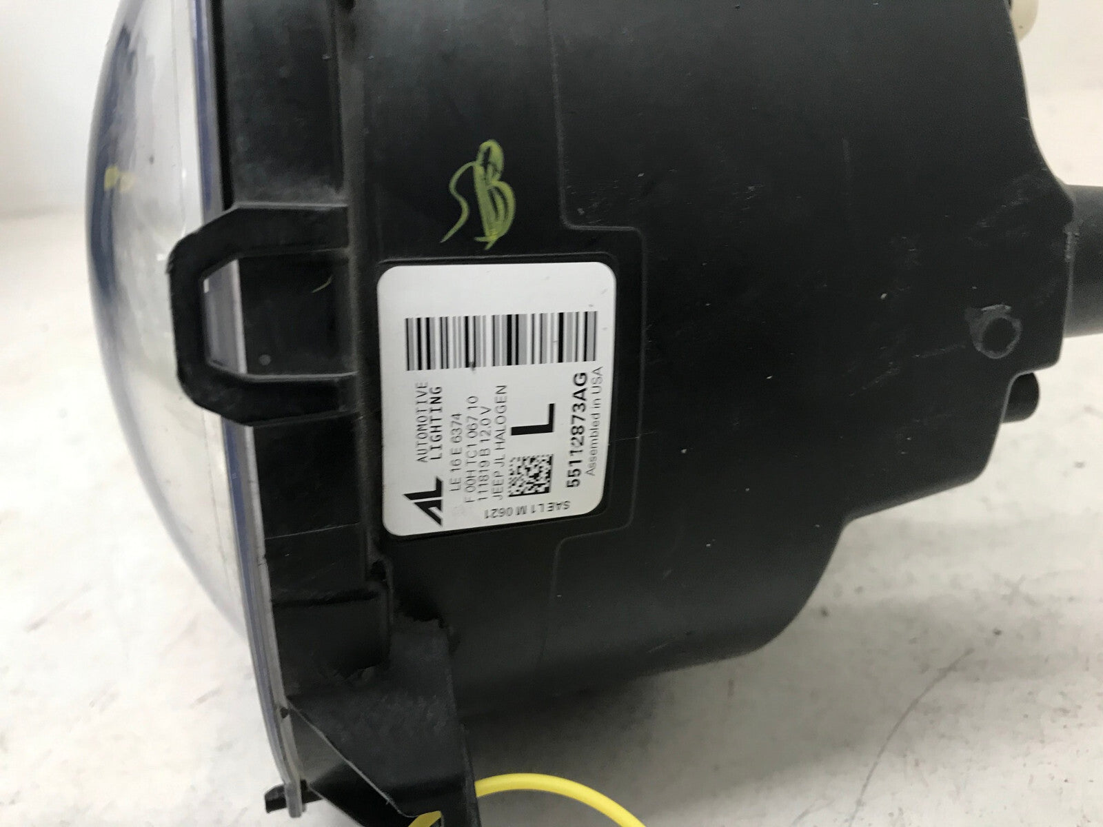 Headlight Damaged Left Driver LH Jeep Gladiator 2020 55112873AG OEM